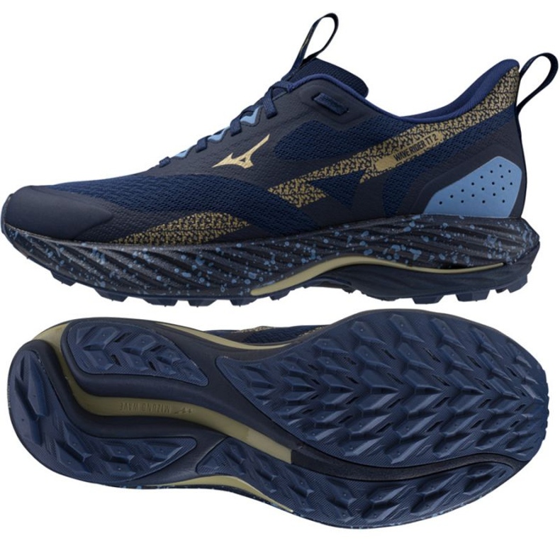 Mizuno Wave Rider Tt 2 kengät J1GC243201 sininen 1