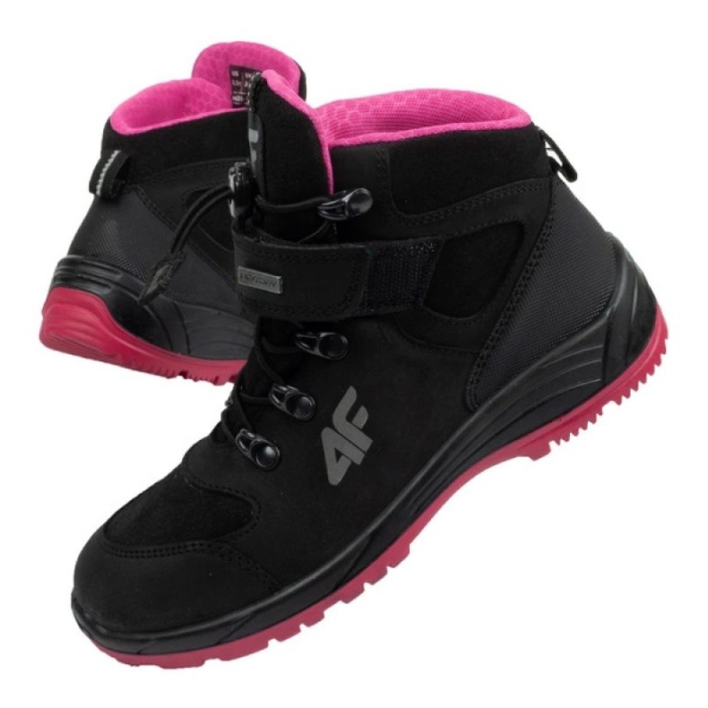 4F vaelluskengät HJZ21-JOBMW251 21S musta 1