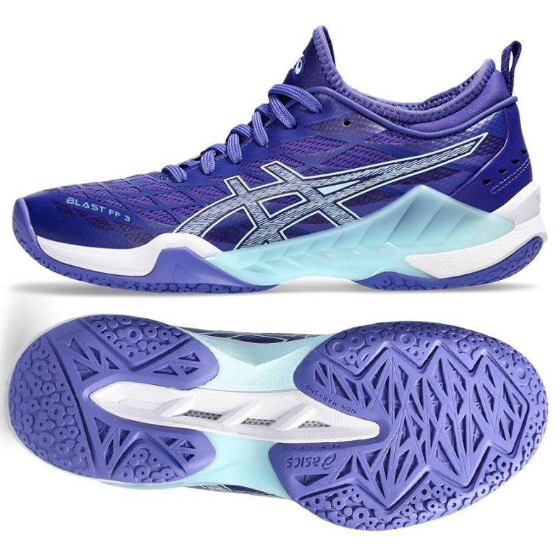 Asics Blast Ff 3 M 1072A080-401 kengät violetti ruusut ja violetit 1