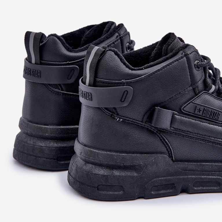 Miesten eristetyt tennarit Big Star OO174587 HI-POLLY System MID Musta 2