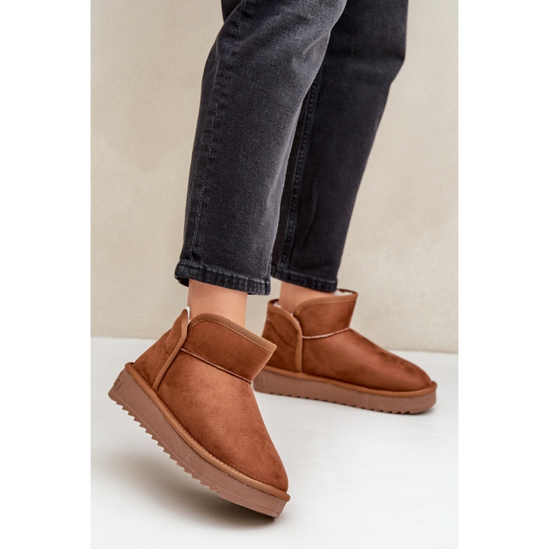 D.Franklin Naisten Platform lumisaappaat DFSH370010 Ruskea 2