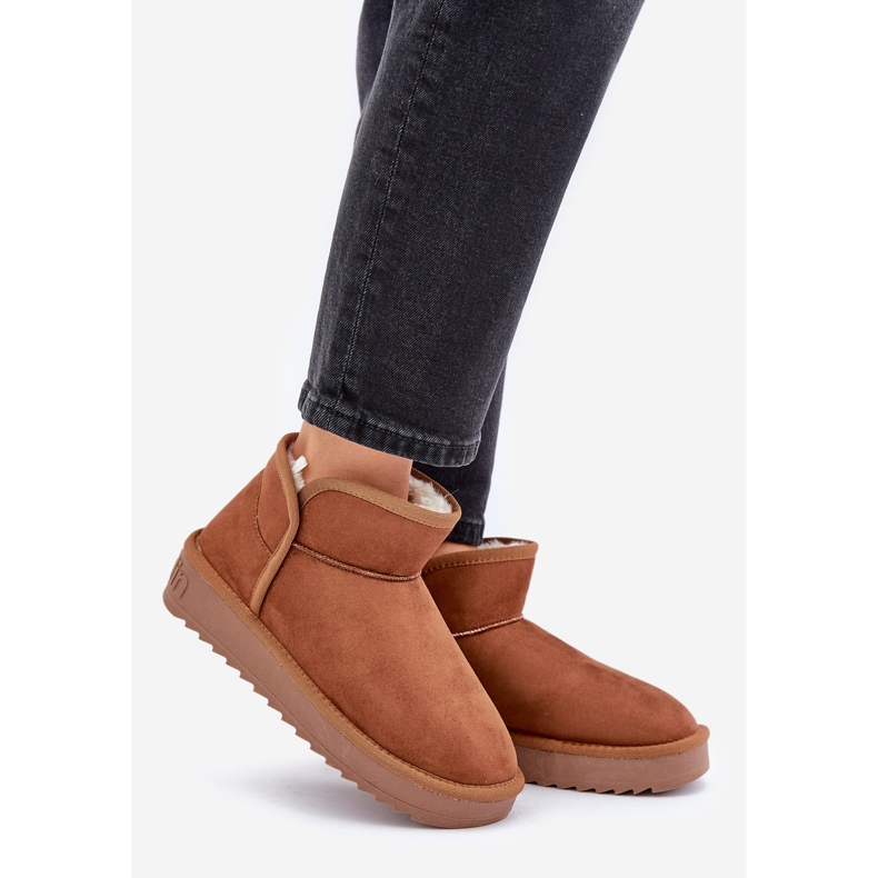 D.Franklin Naisten Platform lumisaappaat DFSH370010 Ruskea 1