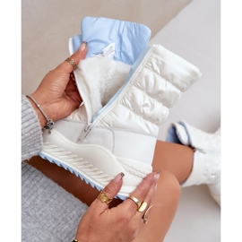 Naisten Big Star -lumisaappaat turkisella OO274A396 Valkoinen 2