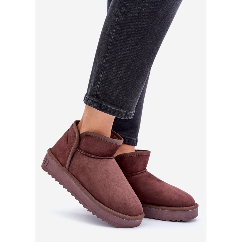 Naisten lumisaappaat D.Franklin DFSH370010 Suklaa ruskea 1