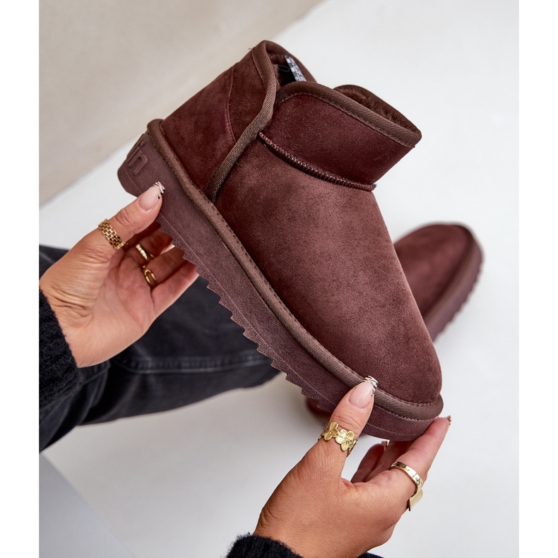 Naisten lumisaappaat D.Franklin DFSH370010 Suklaa ruskea 2