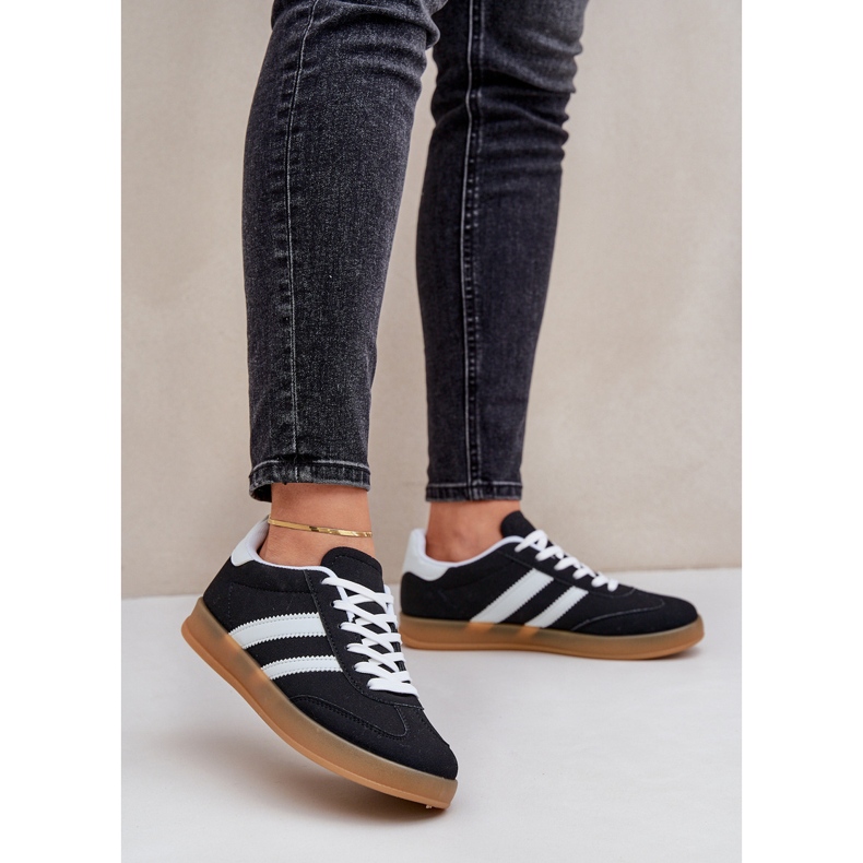 Naisten matalat urheilulenkkarit, musta 2