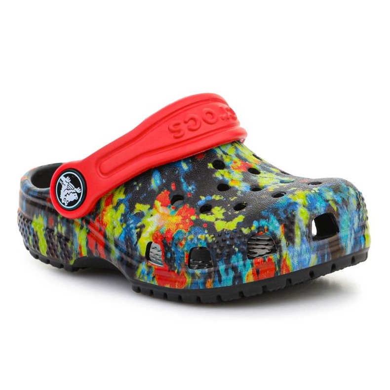 Crocs Classic Tie Dye Graphic Kids Clog T 206994-4SW varvastossut monivärinen 1
