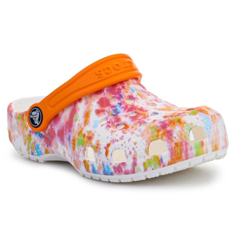 Crocs Classic Tie Dye Graphic Kids Clog 206995-83B varvastossut monivärinen 1