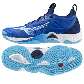Mizuno Wave Momentum 3 V1GA231201 kengät sininen 1