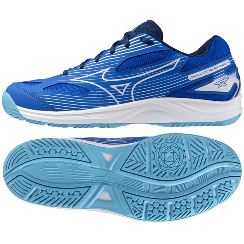 Mizuno Cyclone Speed ​​​​4 V1GA238001 kengät sininen 1