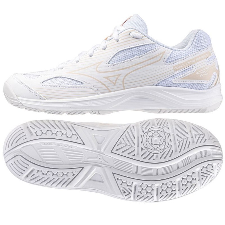 Mizuno Cyclone Speed ​​​​4 V1GC238025 kengät valkoinen 1