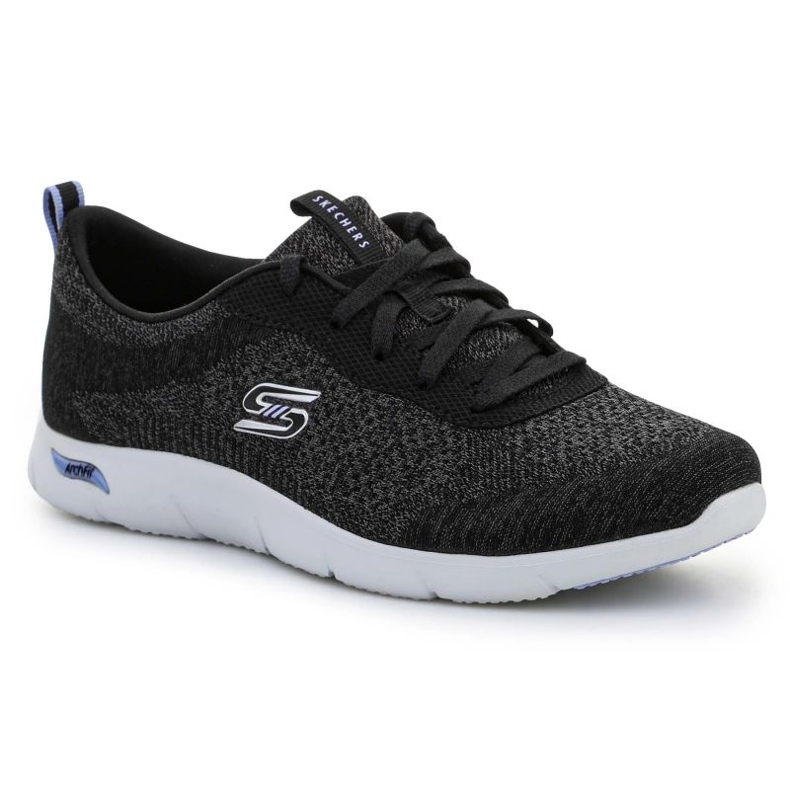 Skechers Arch Fit Refine Lavish Wish 104272-BKW -kengät musta 1