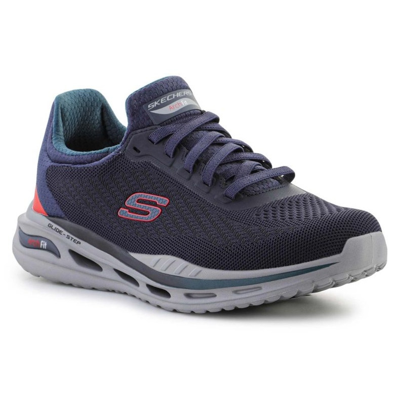 Skechers Arch Fit Orvan-Trayver kengät 210434-DKNV sininen 1