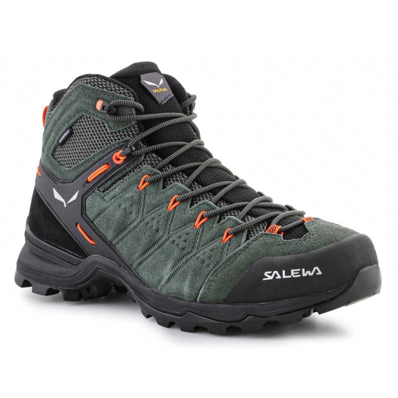 Salewa Ms Alp Mate Mid Wp 61384-5400 kengät vihreä 1