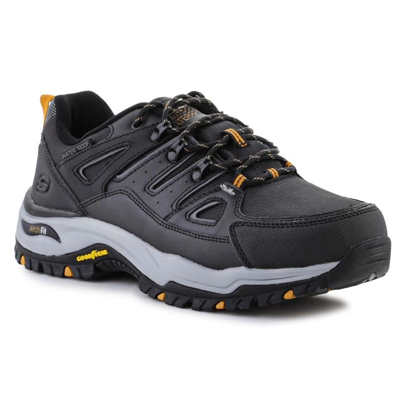 Skechers Arch Fit Dawson kengät - Argosa 204630-BLK musta 1