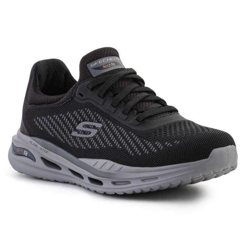 Skechers Arch Fit Orvan-Trayver 210434-BLK kengät musta 1