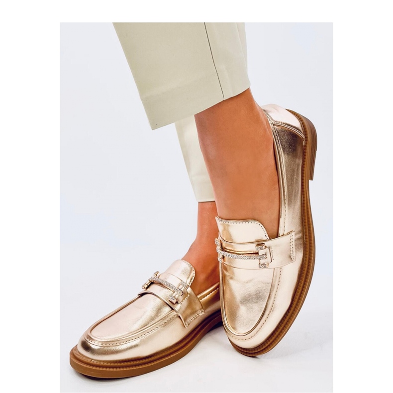 Ferdis Gold naisten mokasiinit - Inello keltainen 2