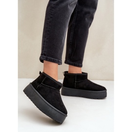 Naisten turkisvuoratut lumisaappaat TL242, musta 1