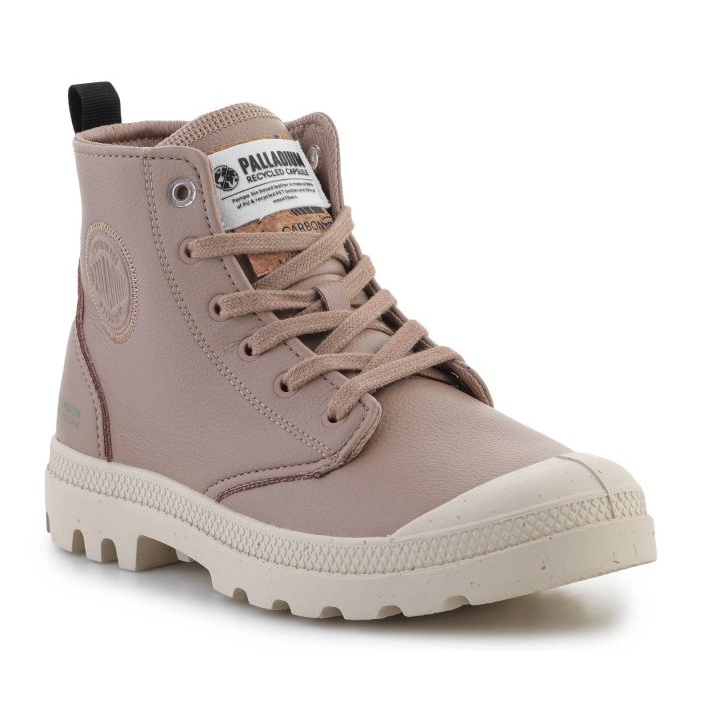 Palladium Pampa Hi Re-Vegn nahkakengät 74378-284-M beige 1