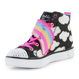 Skechers Twinkle Toes -kengät: Twinkle Sparks - Shooting Star 314775L-BKMT musta 3