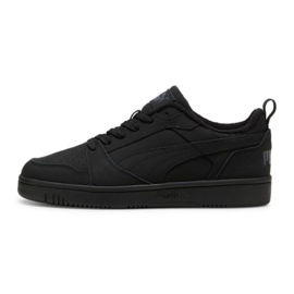 Puma Rebound v6 Low Nubuck lenkkarit 397475-03 mustat 1