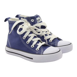 American Club Lasten lenkkarit sinisellä amerikkalaisella vetoketjulla sininen 4