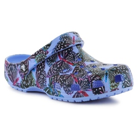 Slides Crocs Classic Butterfly -tukkikuu W 208257-5Q7 violetti 1