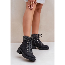 Eristetyt Naisten Trappers MD1055-1 musta 1