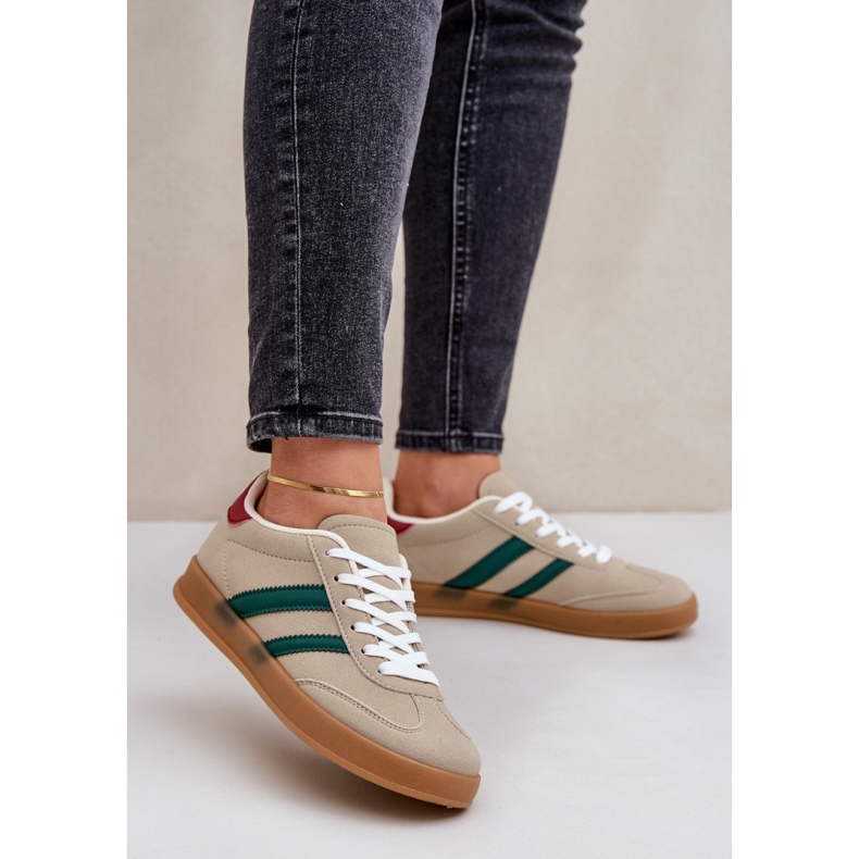 Naisten urheilukengät YY-108, beige 1