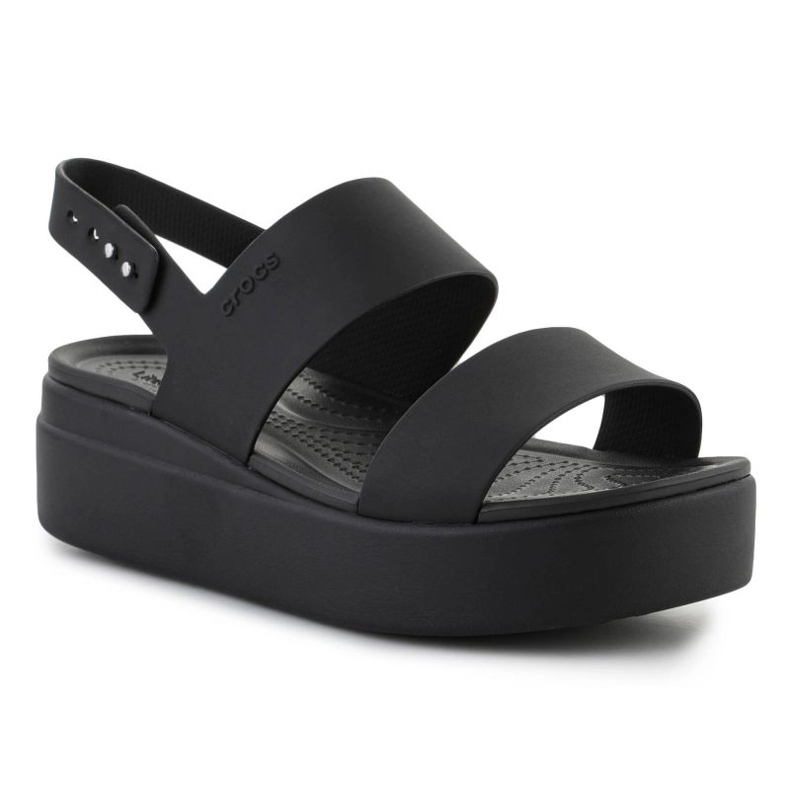 Crocs Brooklyn Low Wedge -sandaalit 206453-060 musta 1