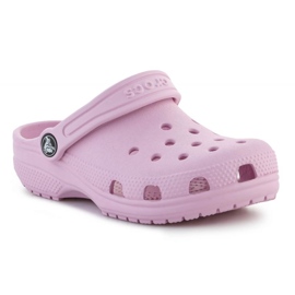 Crocs Classic Clog Jr 206991-6GD tossut vaaleanpunainen 1