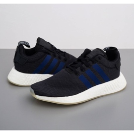 Adidas Nmd R2 Noble Indigo boost CQ2008 kengät, mustat 1