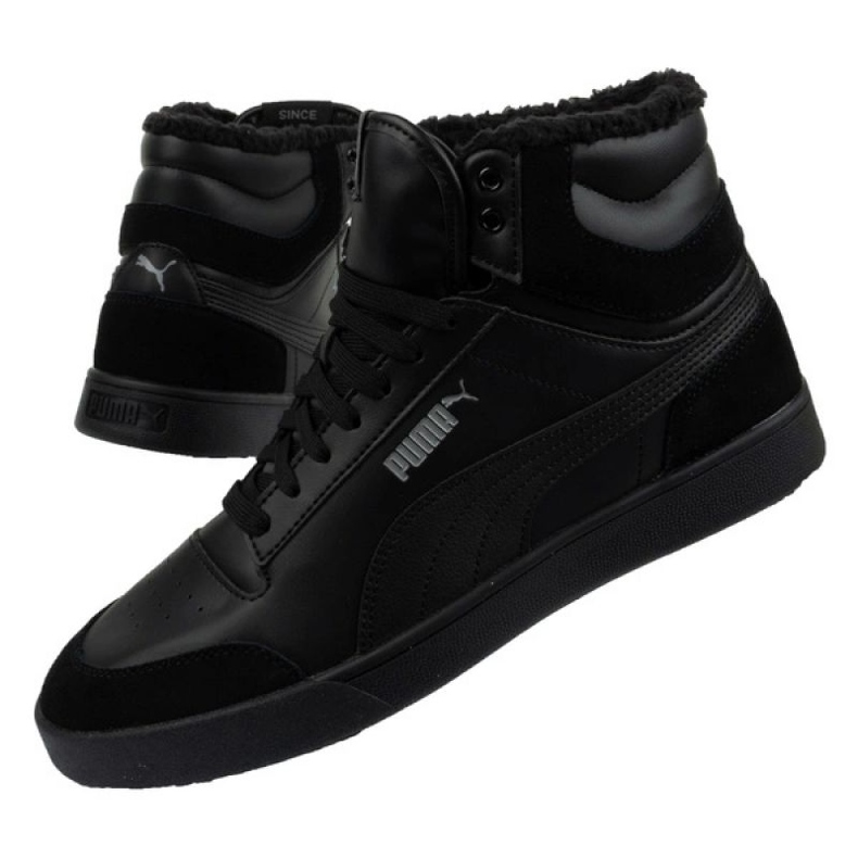 Puma Shuffle Mid talvikengät 387609 01 musta 1