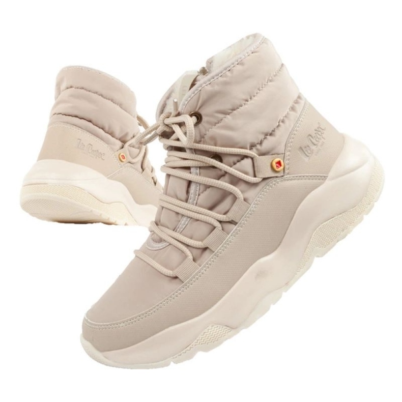 Lee Cooper LCJ-24-03-3065L eristetyt lumisaappaat, beige 1