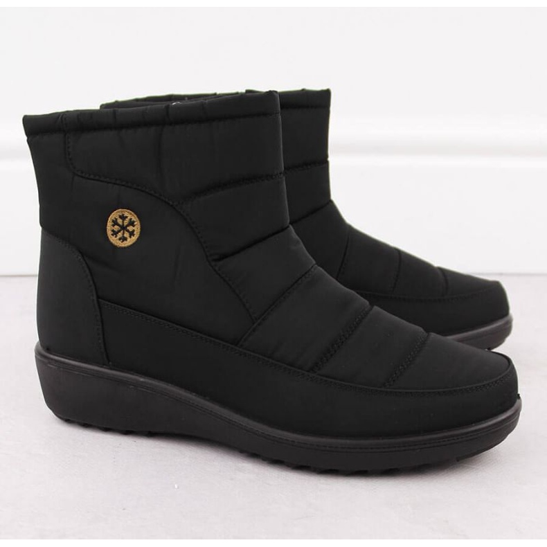 Naisten Unisoft lumikengät, musta 2