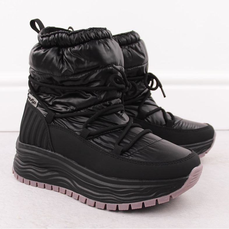 Filippo DBT6647 naisten lumisaappaat, musta 2