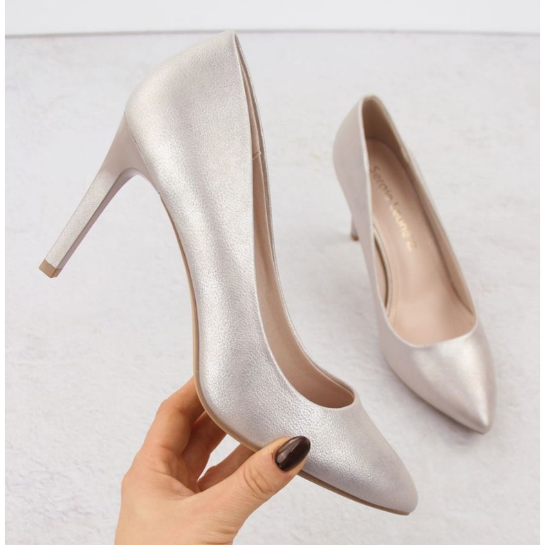 Sergio Leone 1339 beige mokkanahkapumput 1