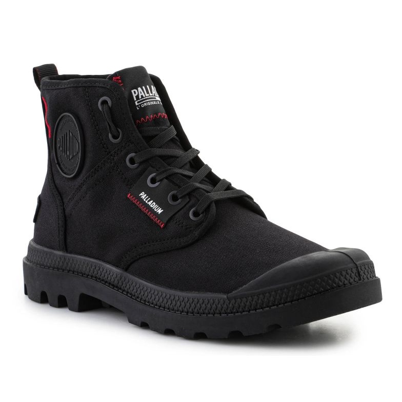 Palladium Pampa Hi Patch 79117-008-M kengät musta 1
