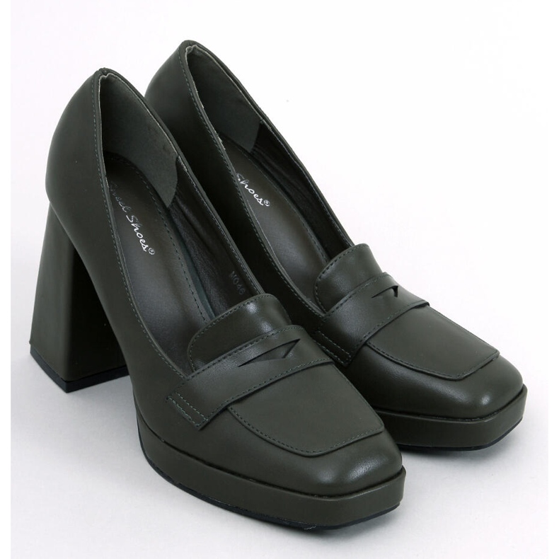 Naisten korkokengät, vihreät 1