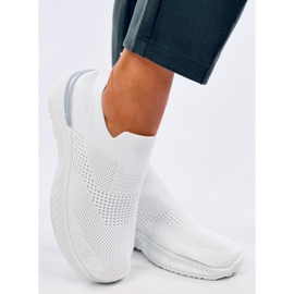 Naisten urheilusukat, valkoiset valkoinen 2