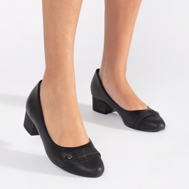 Goodin Mustat naisten matalakorkoiset pumput 1