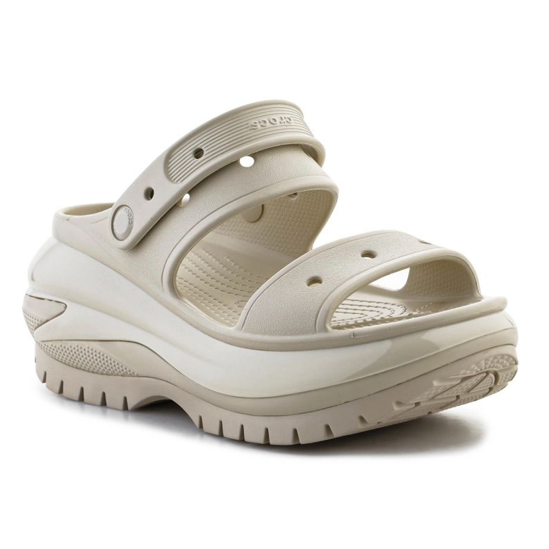 Crocs Mega Crush Sandal 207989-2Y2 varvastossut beige 2