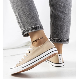 Klassiset beigenväriset Kolind naisten tennarit 2