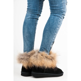 Coco Perla Nahkainen mukluki musta 1