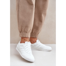 Naisten matalat tennarit, valkoiset valkoinen 2