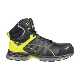 Puma Velocity 2.0 Yellow Mid MLI-S12B1 kengät mustat 5