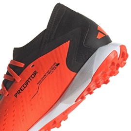 Adidas Predator Accuracy.3 Tf M GW4638 jalkapallokengät oranssi appelsiinit ja punaiset 6