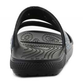 Crocs Classic Glitter Sandaalit 207788-0C4 varvastossut musta 3