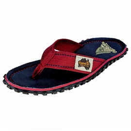 Gumbies Islander Navy Coast varvastossut 708210945547 punainen 4