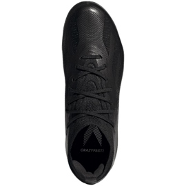Adidas X Crazyfast.1 Fg Jr IE6636 jalkapallokengät musta 7
